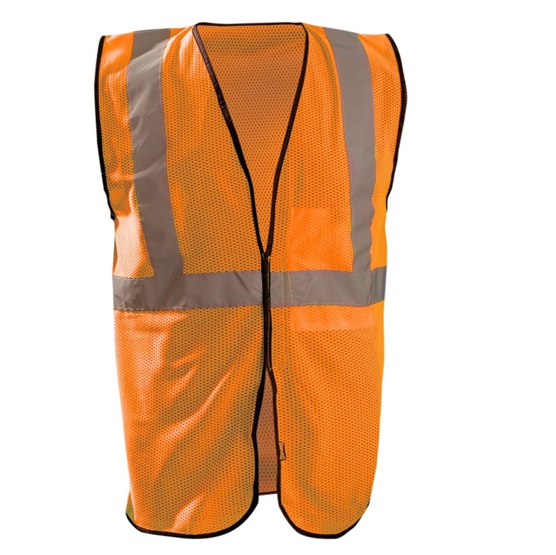 High Visibility Standard Mesh Safety Vest in Orange